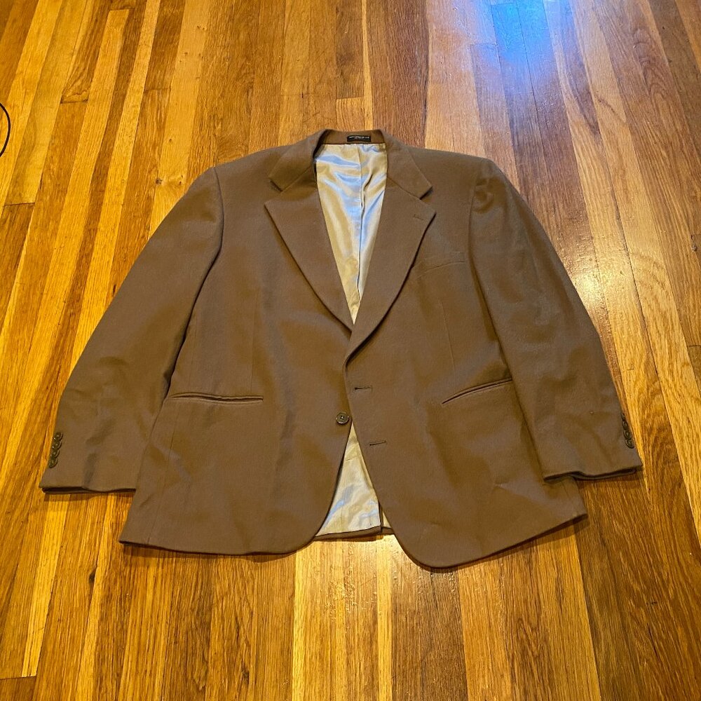 100% Cashmere Men's Jacket Club Room Size 46R